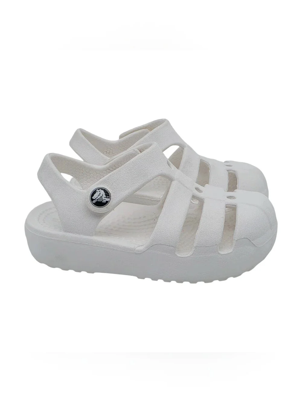 Crocs Kids Classic Fisherman Sandals Toddler 6C White